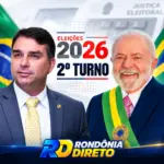 Flávio Bolsonaro e Lula vão disputar o segundo turno da eleição presidencial