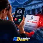 Mulher perde R$ 11 mil após golpista se passar por representante da Justiça em Rondônia