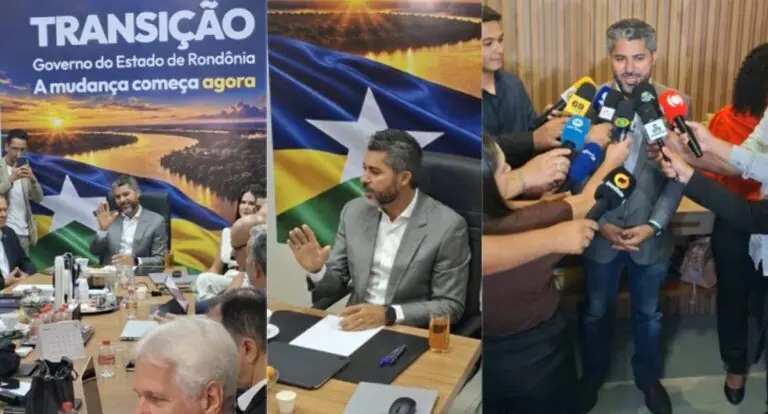 Marcos Rogério reúne equipe de transição para preparar novo governo de Rondônia