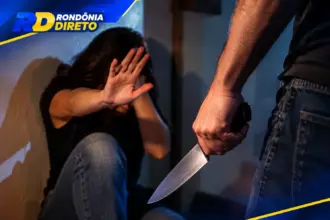 Mulher escapa de ataque com faca do marido em São Miguel do Guaporé; suspeito é hospitalizado