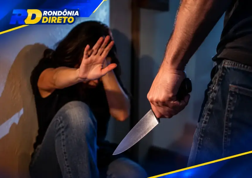 Mulher escapa de ataque com faca do marido em São Miguel do Guaporé; suspeito é hospitalizado